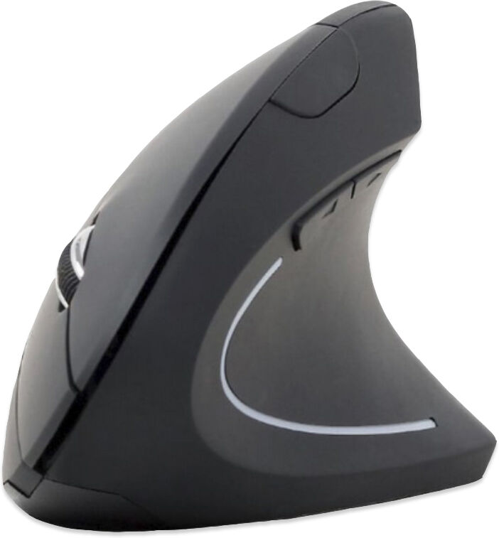 Rato Óptico USB Ergonómico s/ Fios 1600DPI (6 Botões) - GEMBIRD