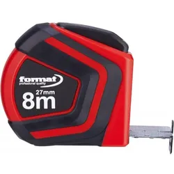 Taschenbandmaß Autolock 3m x 19mm weiß