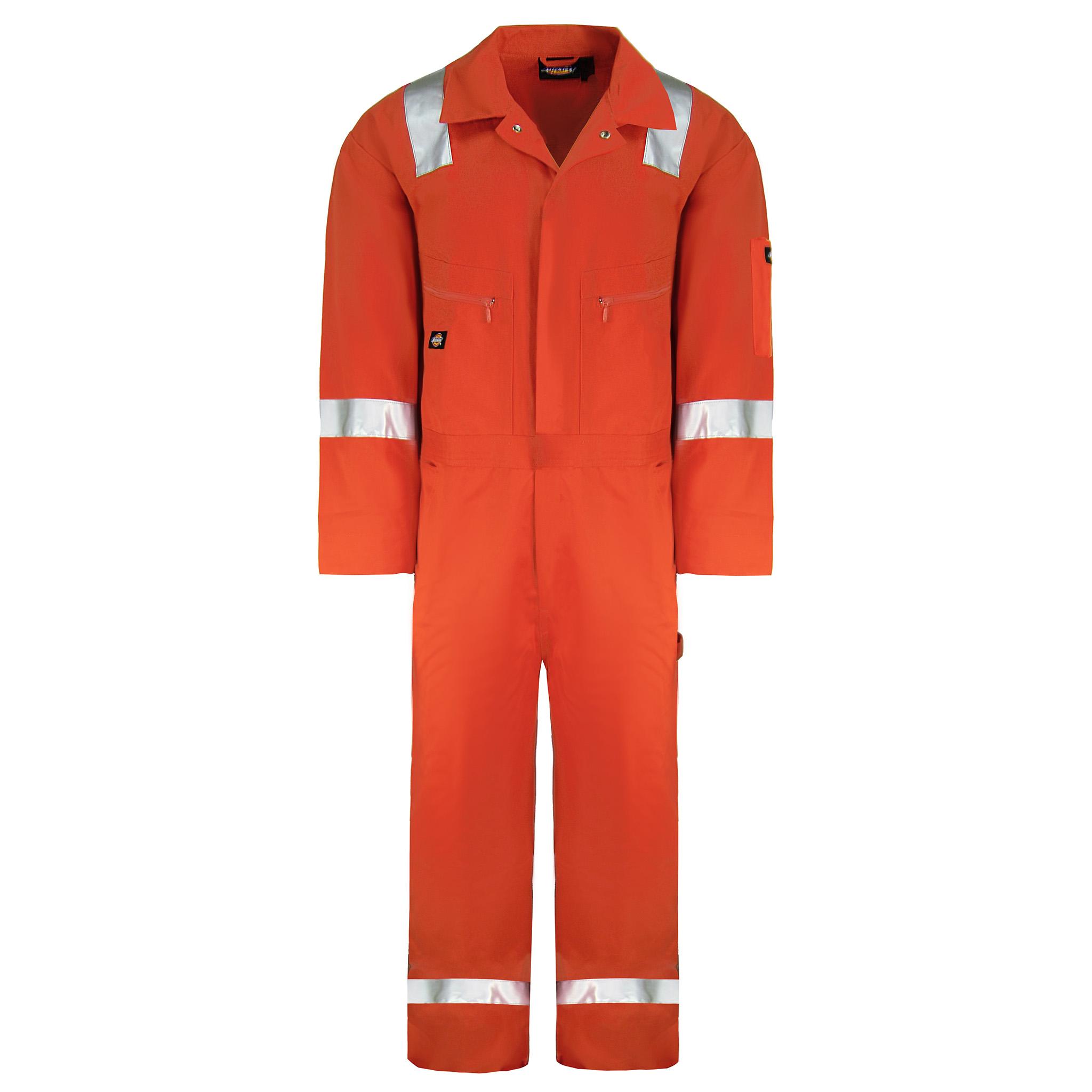 Dickies Hi-Vis lichtgewicht oranje overall voor heren
