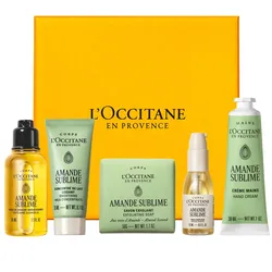 100ml L'Occitane Amande Sublime Routine (Handcreme 30ml + Öl 15ml + Duschöl 35ml + Konzentrat 20ml)
