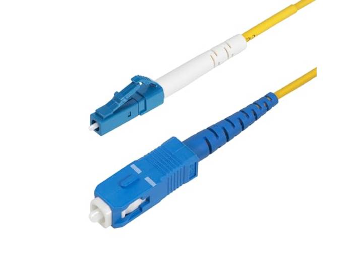 StarTech OS2 Glasvezelkabel 5m, LC naar SC, 9/125µm Simplex, LSZH