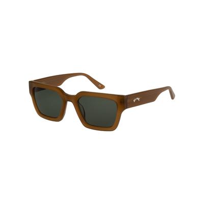 Sonnenbrille BILLABONG "Weber", Herren, braun (shiny milky coffee, grün), Sonnenbrillen Sonnenbrille