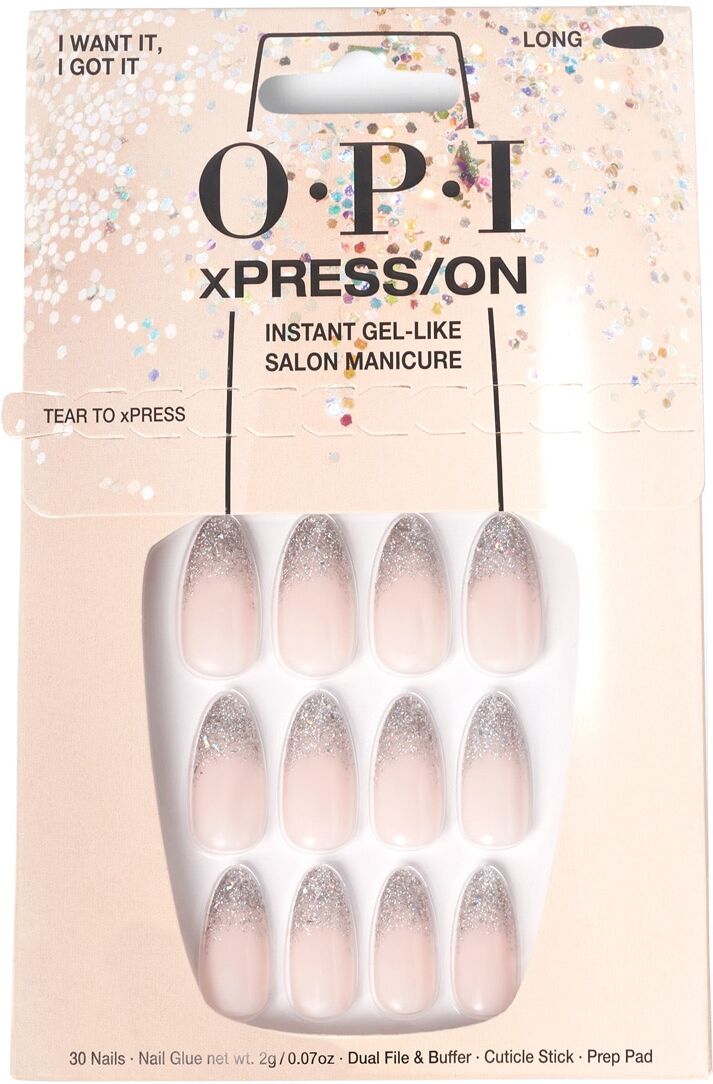 OPI Uñas Artificiales xPRESS-ON esmalte de uñas . I Want It, I Got It
