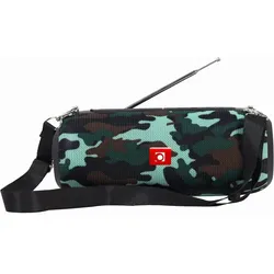 Gembird SPK-BT-17-CM Tragbarer-/Partylautsprecher Camouflage 5 W