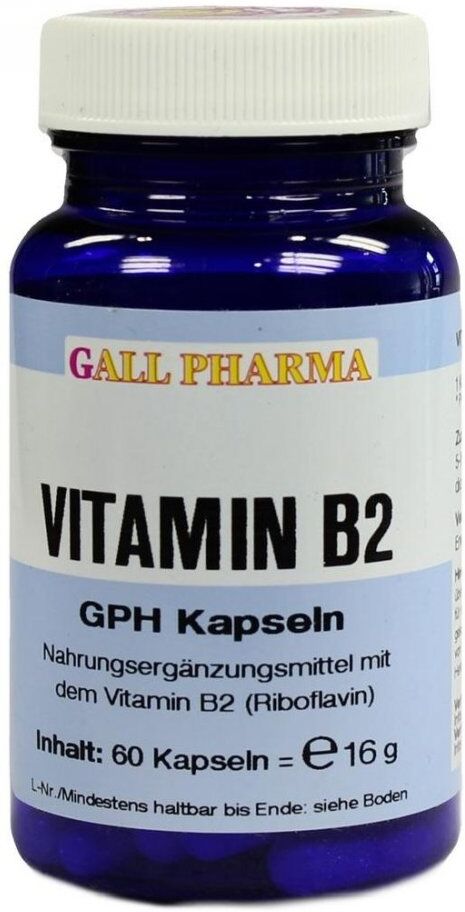 Vitamin B2 Gph 1,6 mg Kapseln