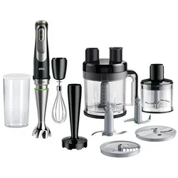 Braun MultiQuick 9 MQ9187, Stabmixer, Silber, Schwarz