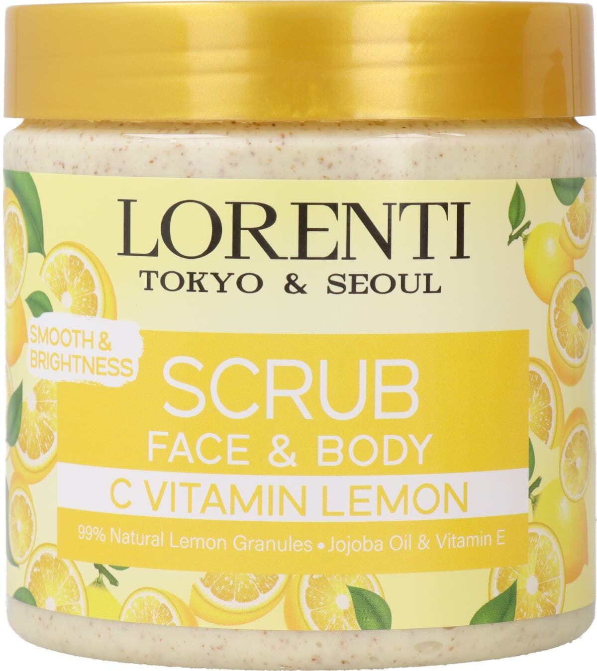 Lorenti Scrub Face & Body C Vitamin Lemon 500 ml