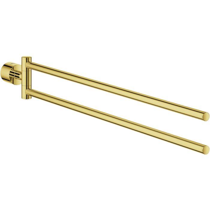 Grohe Atrio Handtuchhalter 40308GL3 cool sunrise, 2-armig, nicht schwenkbar, verdeckte Befestigung