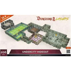 Archon Studio Dungeons & Lasers Starter Set: UNDERCITY HIDEOUT (Kunststoff)