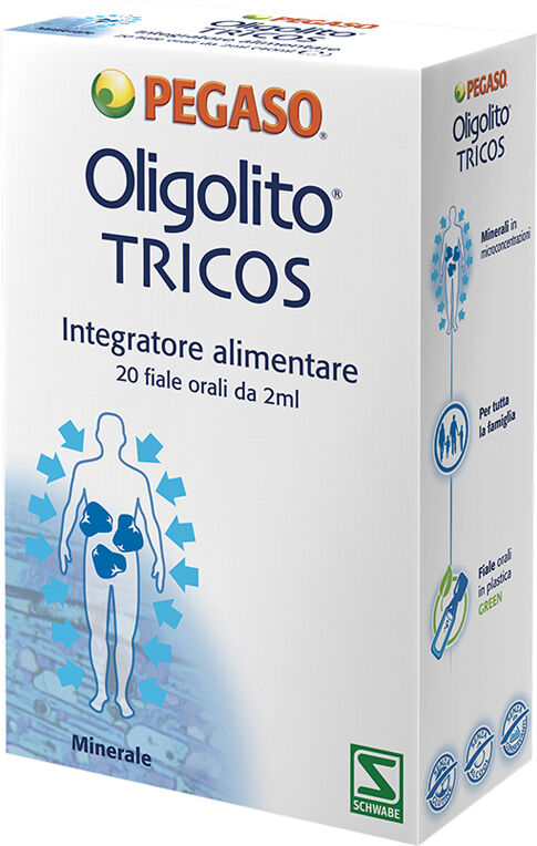SCHWABE PHARMA ITALIA Srl Oligolito Tricos, 20 Fiale da 2ml