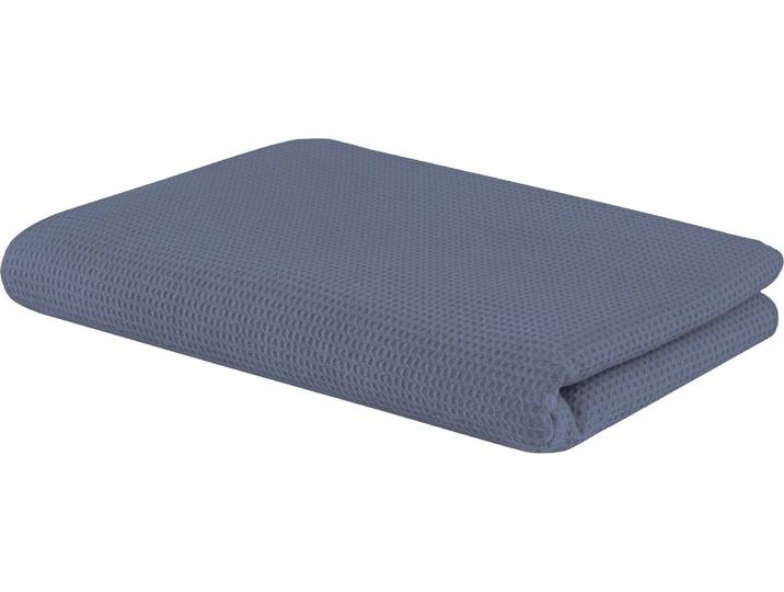Wohndecke SETEX Waffeldecke , blau (himmelblau), B:150cm L:200cm, Baumwolle, Wohndecken, Wohndecke, aus Waffelpiqué, auch als Tagesdecke geeignet, Kuscheldecke
