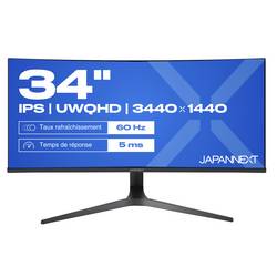 JAPANNEXT JAPANNEXT 86,4cm JN-IPS340UWQHD60C-C65W- LCD-Monitor EEK E (A - G) 86.4 cm (34 Zoll) 3440 x 1440 Pixel 21:9 5 ms IPS LCD JN-IPS340UWQHD60C-C65W-HS-W