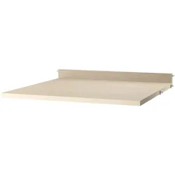 String System Schreibtischplatte 58x58 cm Esche