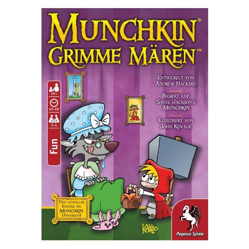 Pegasus Grimme Mären, d ab 10 Jahren, 3-4 Spieler, Spieldauer 45-60 Min. (Deutsch, 3 - 4 Spieler) (18402G)