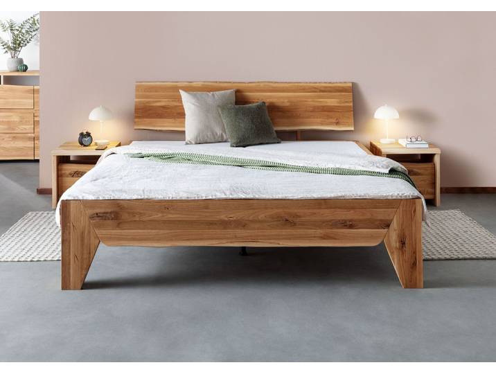 Bett Wildeiche 180x200 natur geölt PURE OAK #115
