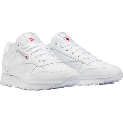 Sneaker REEBOK CLASSIC "Classic Leather", Damen, Gr. 39, weiß, Leder, Schuhe Sneaker