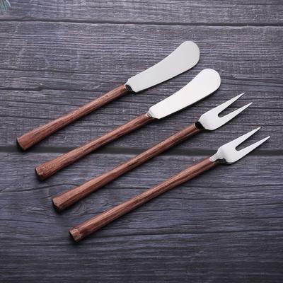 INOX ARTISANS INOX Medicki Cheese Fork & Spreader 4 Pc. Set