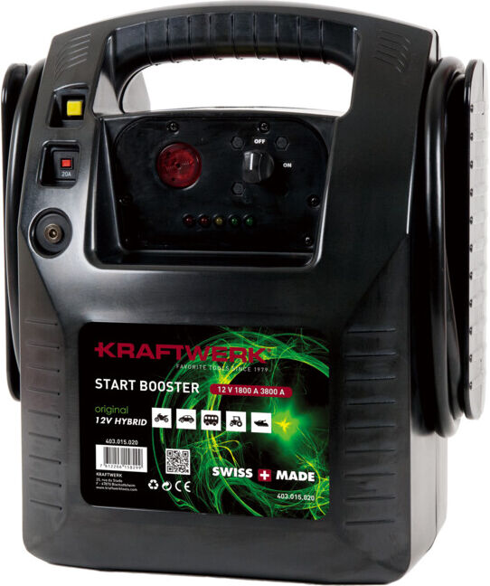Kraftwerk Booster de démarrage hybride 12V (403.015.020)
