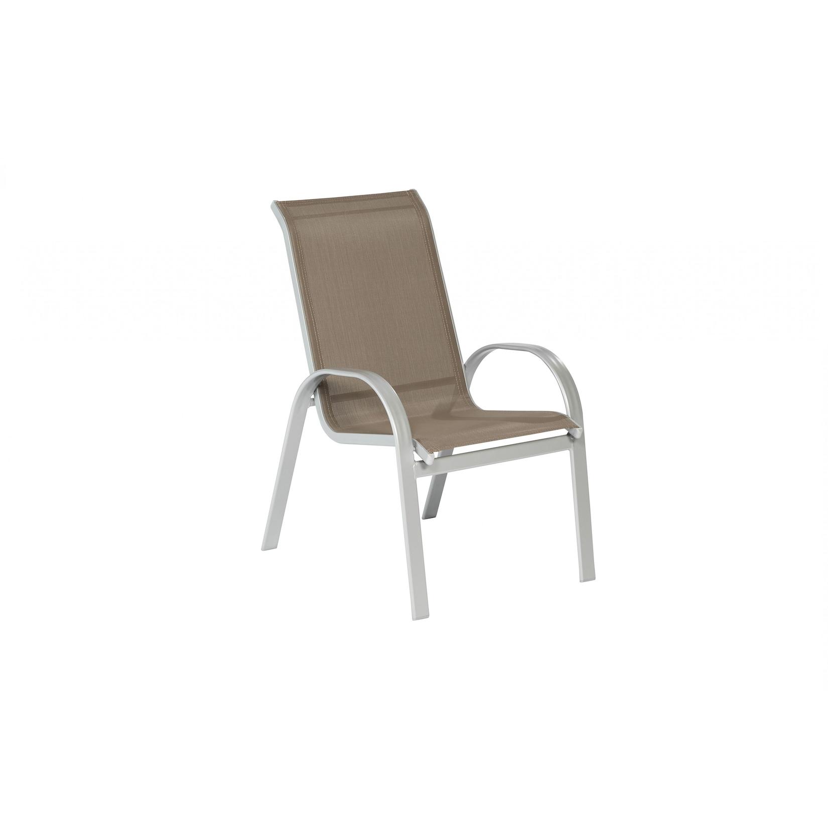 Merxx Amalfi Stapelsessel 2er, taupe
