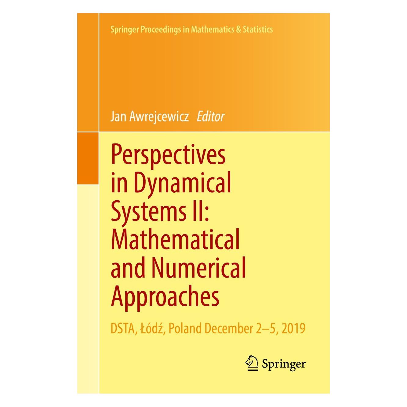 Springer Perspectives in Dynamical Systems II: Mathematical and Numerical Approaches (Englisch, Hardcover, Jan Awrejcewicz) (9783030773090)