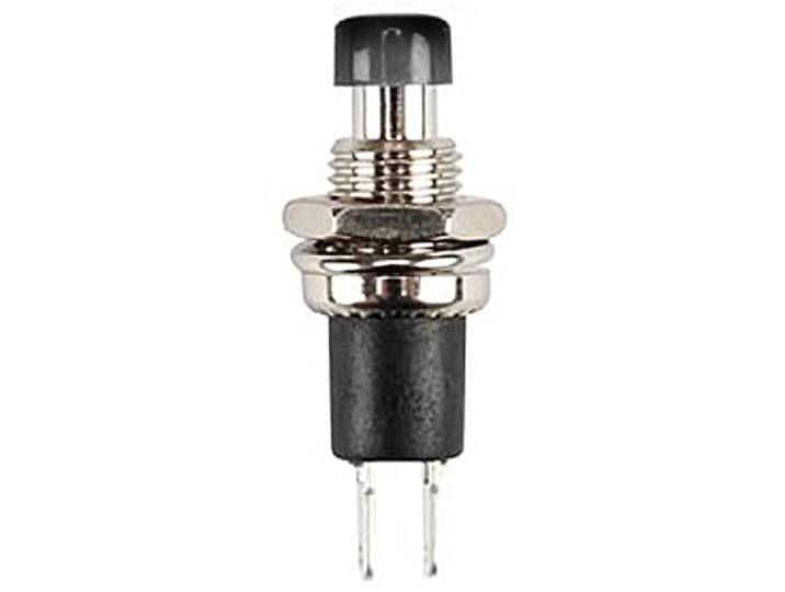 PEREL - R1829B/B miniatuur drukknop opener, zwart 300073