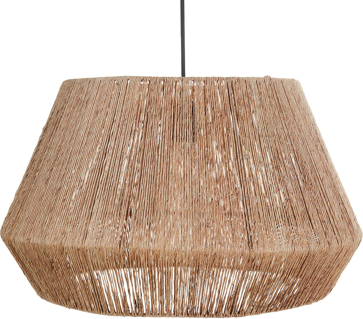 BIRAU Hanglamp Naturel Jute en Textiel