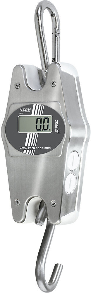 Hängewaage HCN, Edelstahl, Wägebereich bis 100 kg, Ablesbarkeit 200 g KERN