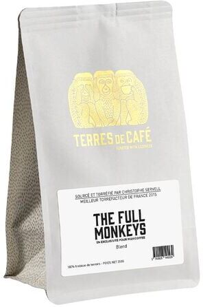 terresDeCafe Terres De Café & Maxicoffee- Full Monkey Specialty Coffee 250 G - MaxiCoffee
