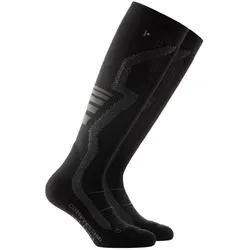 Rohner, Unisex, Sportsocken, Compression Ski Light (42 - 44), Grau