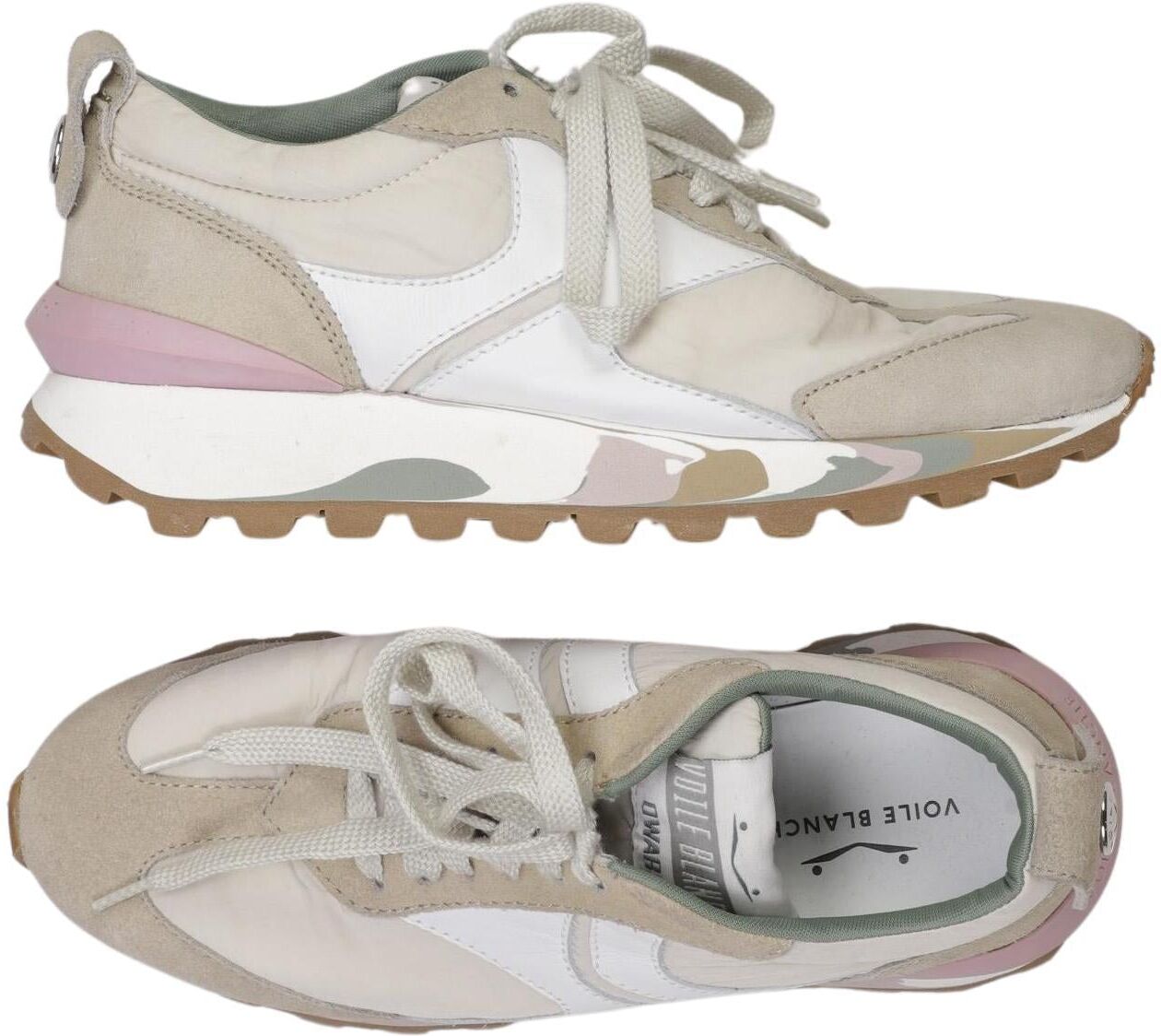 Voile Blanche Damen Sneaker, Mehrfarbig, Gr. EU 38, kein / Etikett - Second Hand