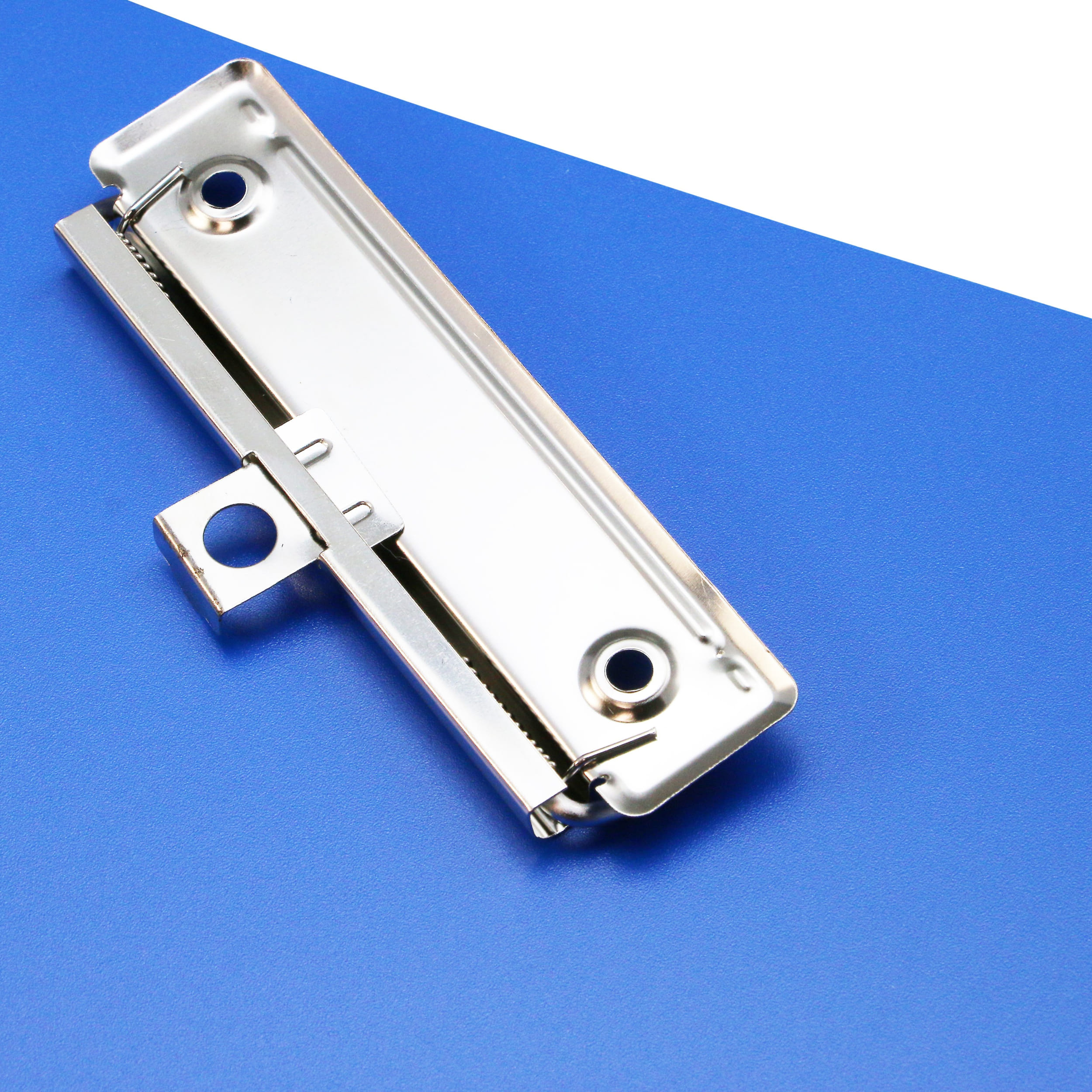 SPRINTIS 100 Unités - Pince pour porte-bloc, argen 100 x 30 mm   avec suspente coulissante, acier