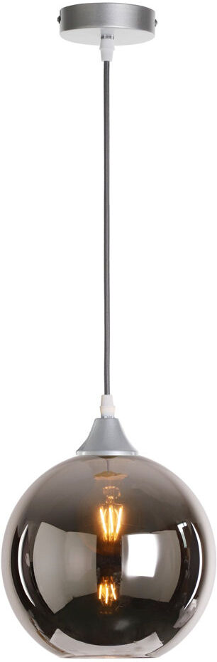 17 Stories Aeva-Louise 1 - Light Globe Pendant Silver/Silver