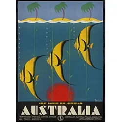 POSTER Treffen Australien A4 Rahmenlos