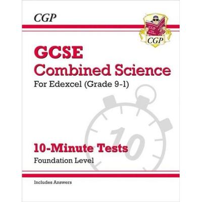 GCSE Combined Science: Edexcel 10-Minute Tests - Foundation (includes Answers), Taschenbuch von Cgp Books, CGP Books, 978-1-78908-074-2