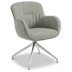 Segmüller Werkstätten Stuhlsessel Tilda01 Stoff Stahl / Anthrazit