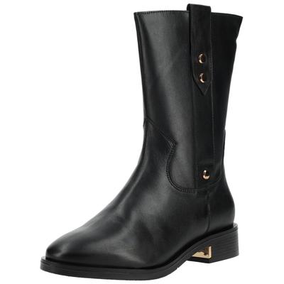 Stiefel GIOSEPPO "GIOSEPPO Stiefel Leder", Damen, Gr. 38, schwarz, Leder, Schuhe Stiefel