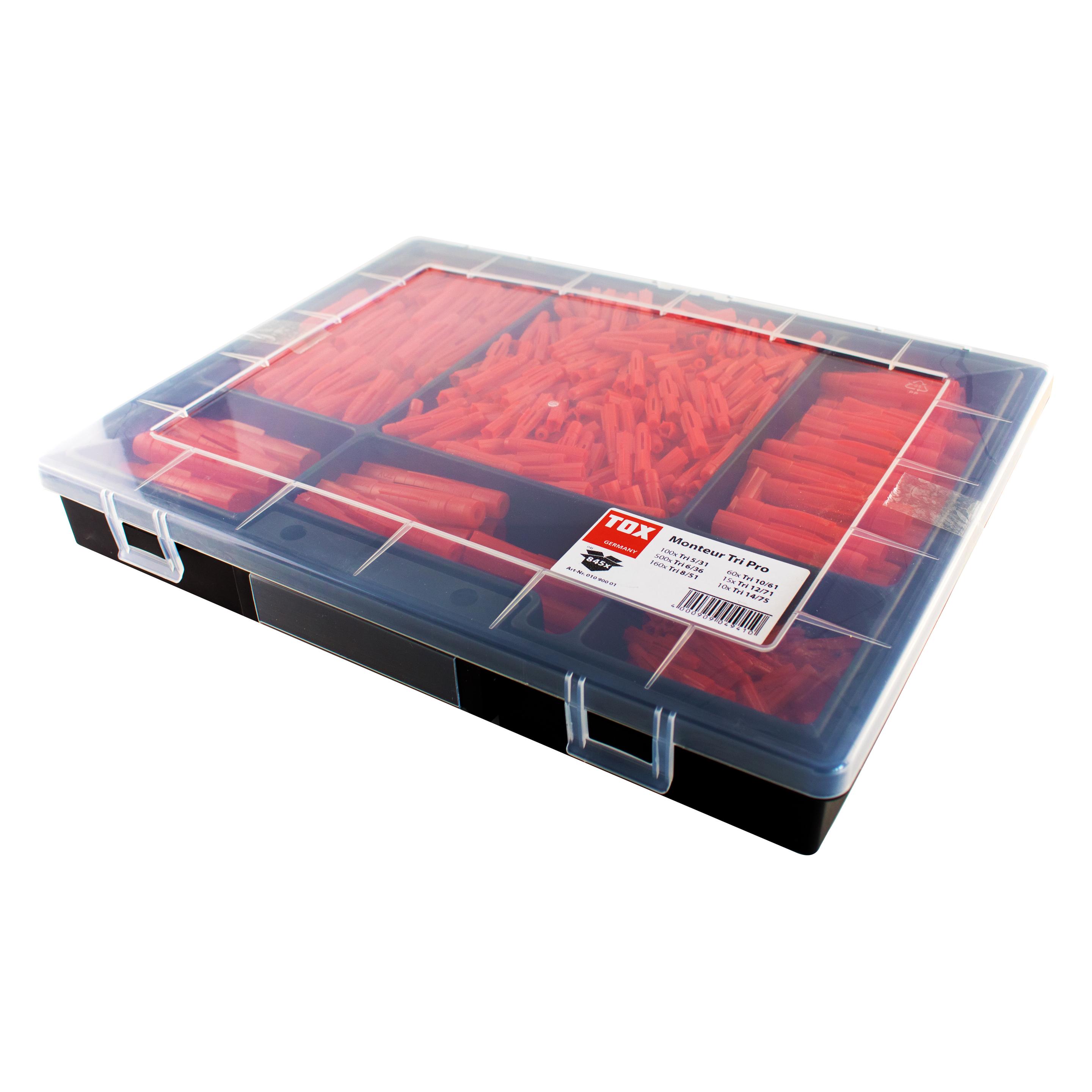 Tox Standardsortiment Monteur Tri Pro (845 Stk.) (01090001)