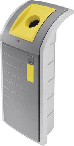 Hailo ProfiLine WSB Design PLUS XXXL 9125900 Wertstoffbehälter 120 l Kunststoff (B x H x T) 500 x 1100 x 450 mm Grau 1 St.