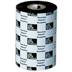 Zebra, Beschriftungsband, RIBBON 5555 WAX/RESIN BOX (11 cm, Schwarz)