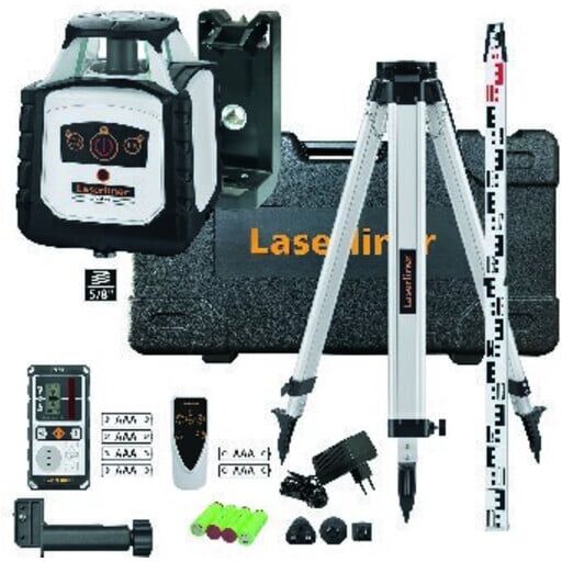 Laserliner Set de laser rotatif Cubus 210 S Set 150 cm (052.205A)