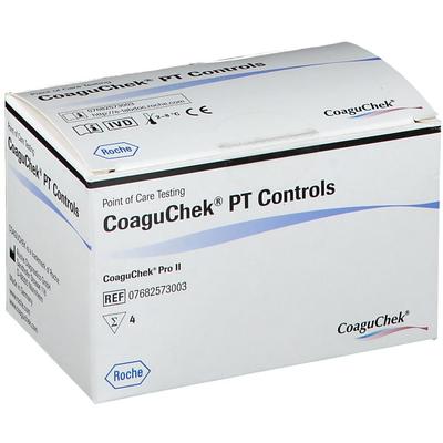 Coaguchek PT Controls Lösung 1x4 St