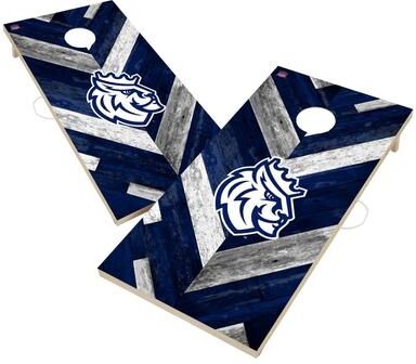 Skip's Garage Queens University of Charlotte Royals Cornhole Board Set