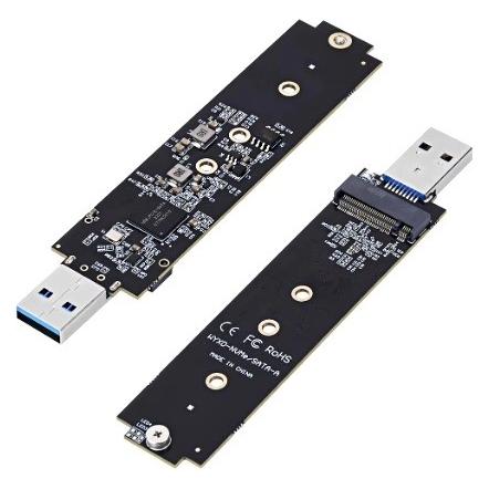 HutoPi M.2 SSD SATA/NVMe to USB 3.1 Adapter (LWYXD)