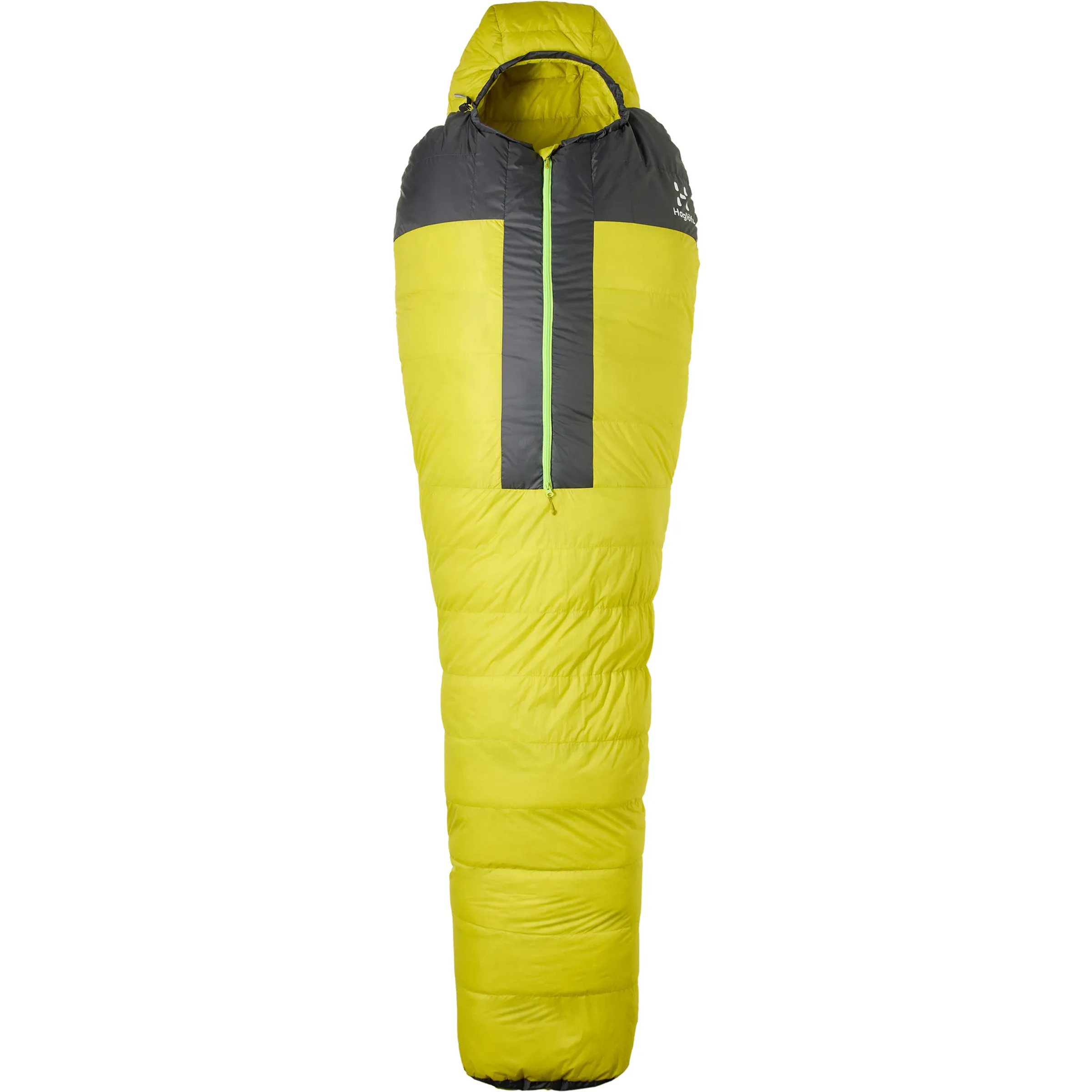 Haglöfs L.I.M Airak Down -0 Schlafsack Daunenschlafsäcke gelb Größe 200cm | Center Camping Klein verpackbar Wasserabweisend