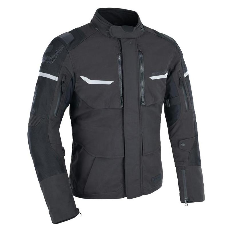 Oxford Herren Stormland Dry2Dry Motorradjacke, Tech Black, L (Herren, L) (TM211101L)