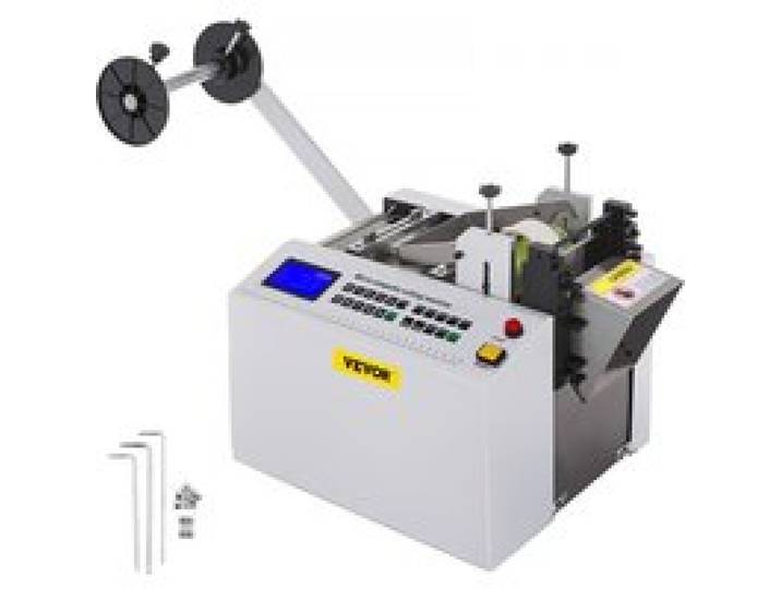VEVOR Machine de découpe tube, Machine de Découpe Froide pour Ruban, Machine À Couper pour l'industrie électronique/l'industrie du vêtement et du cuir/l'industrie des pièces d'automobile et de moto