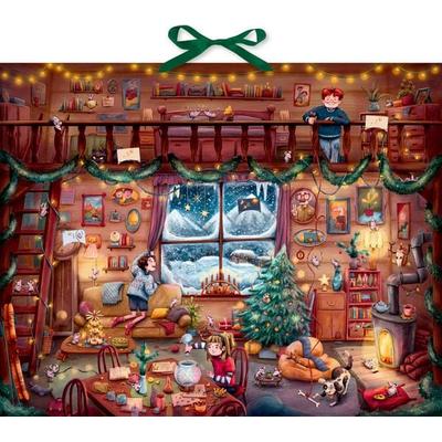 Zettel-Adventskalender – Aufregende Winterferien in den Bergen