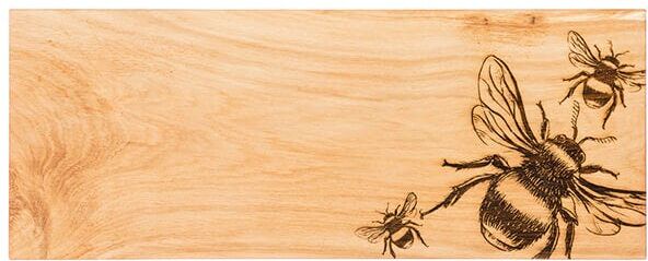 Selbrae House Just Slate Company Bee Large Oak Serving Board