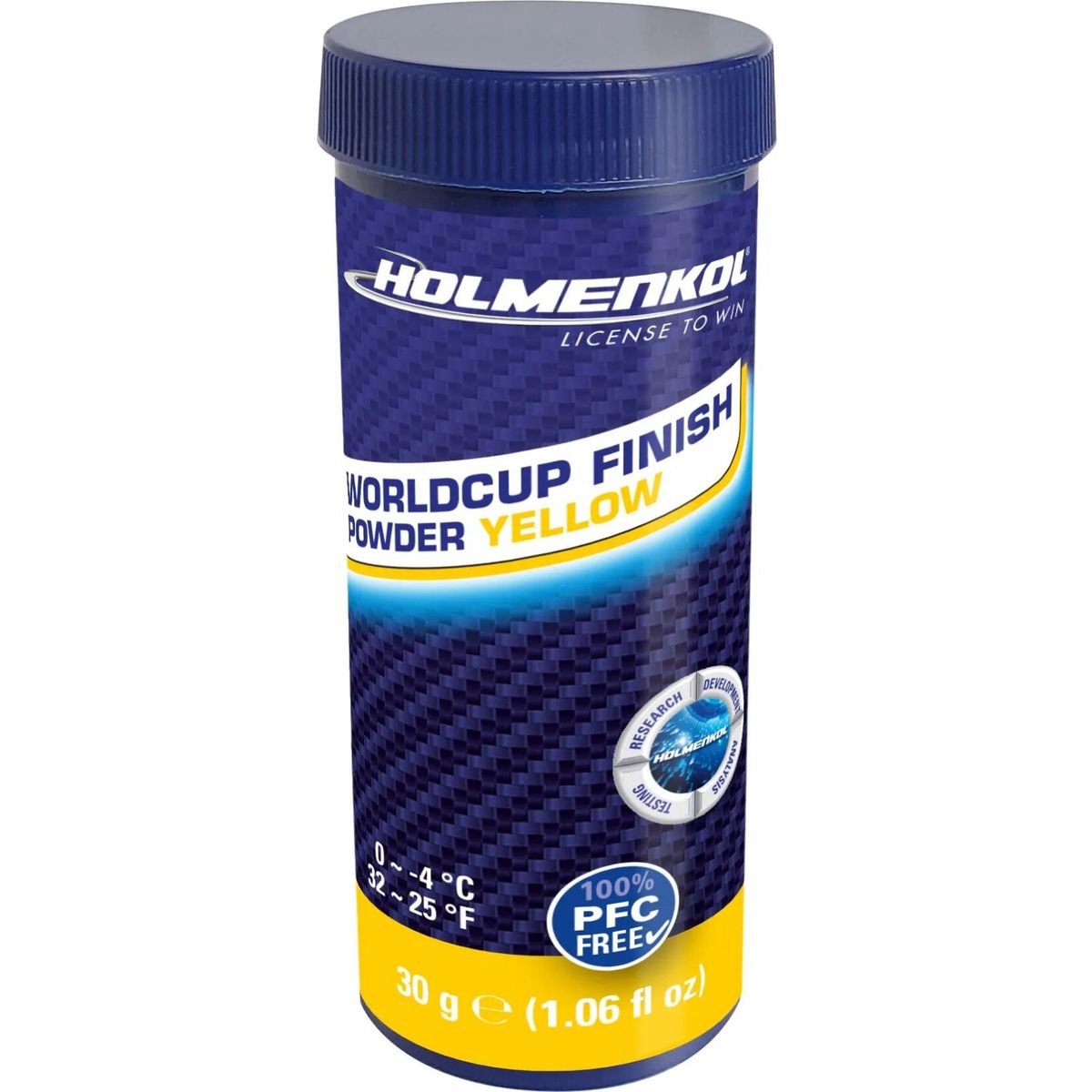 Holmenkol Worldcup Finish Powder Yellow 30g 27182