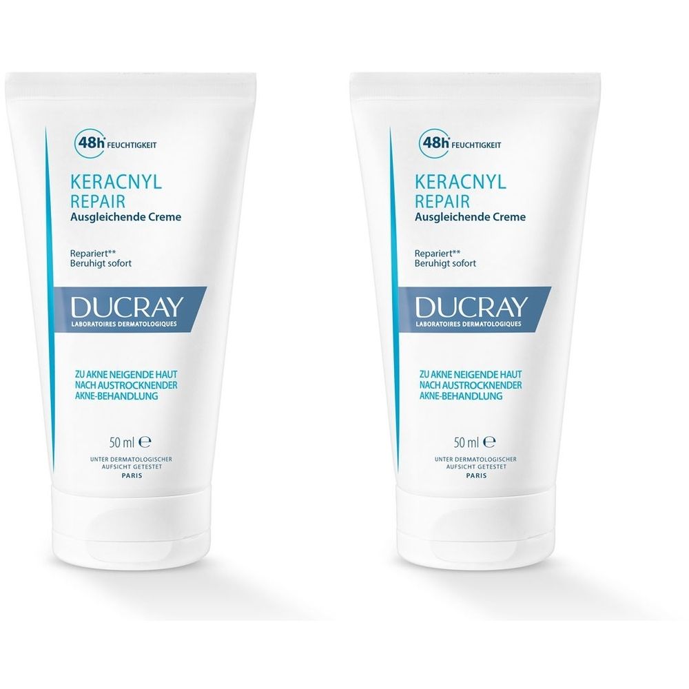 Ducray Keracnyl Repair CRE x2 2x50 ml Creme